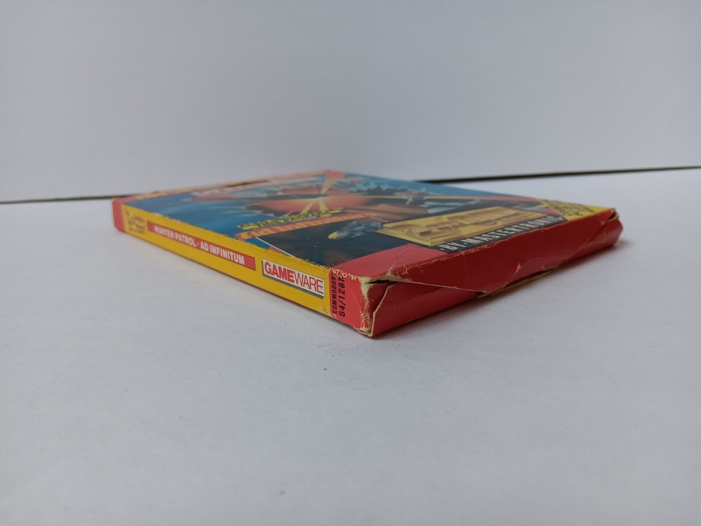 Commodore 64/128 Hunter Patrol/Ad Infinitum Game Software Tested/Works