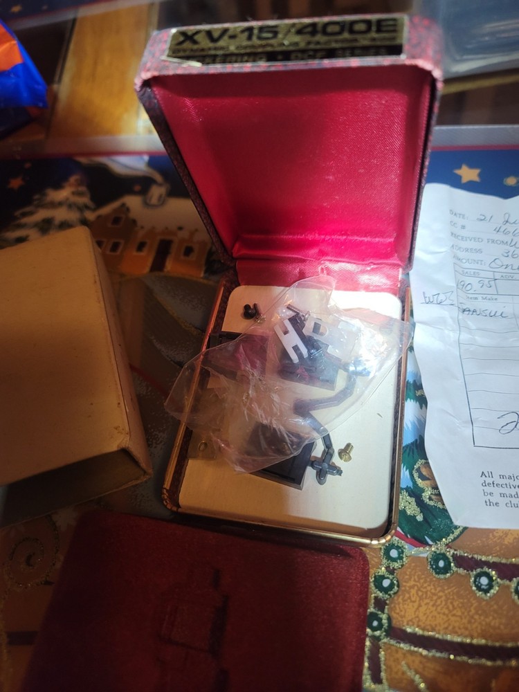 Vintage Pickering XV-15 400E Dynamic Coupling Factor DCF Series CASE ONLY EMPTY