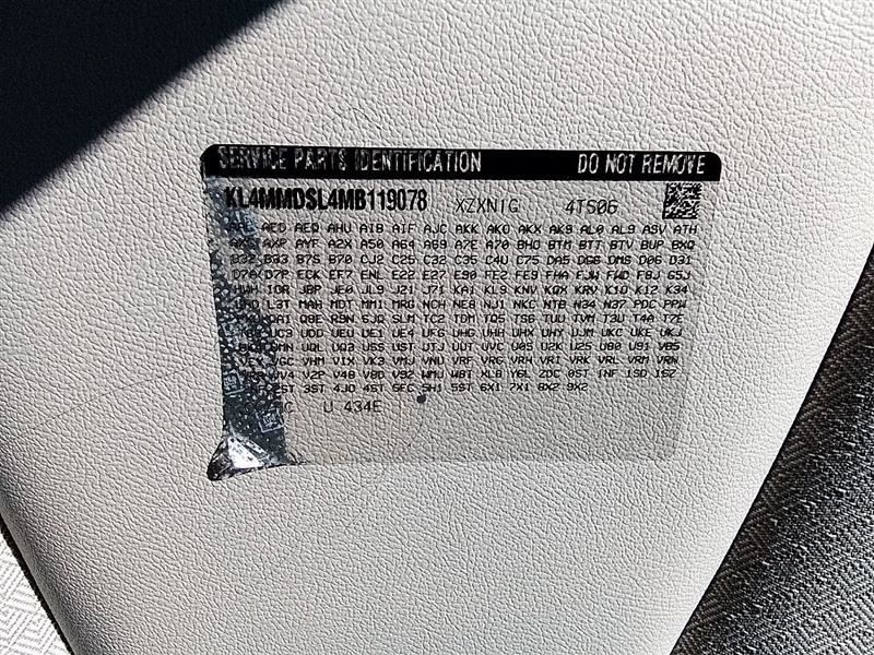 2017-2022 Buick Encore Head-up Display Forward Collision Warning Opt UEU