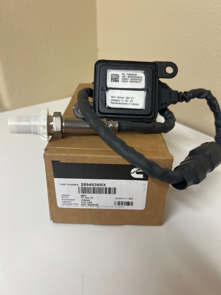 Genuine Cummins OEM NOx Sensor 2894939RX New