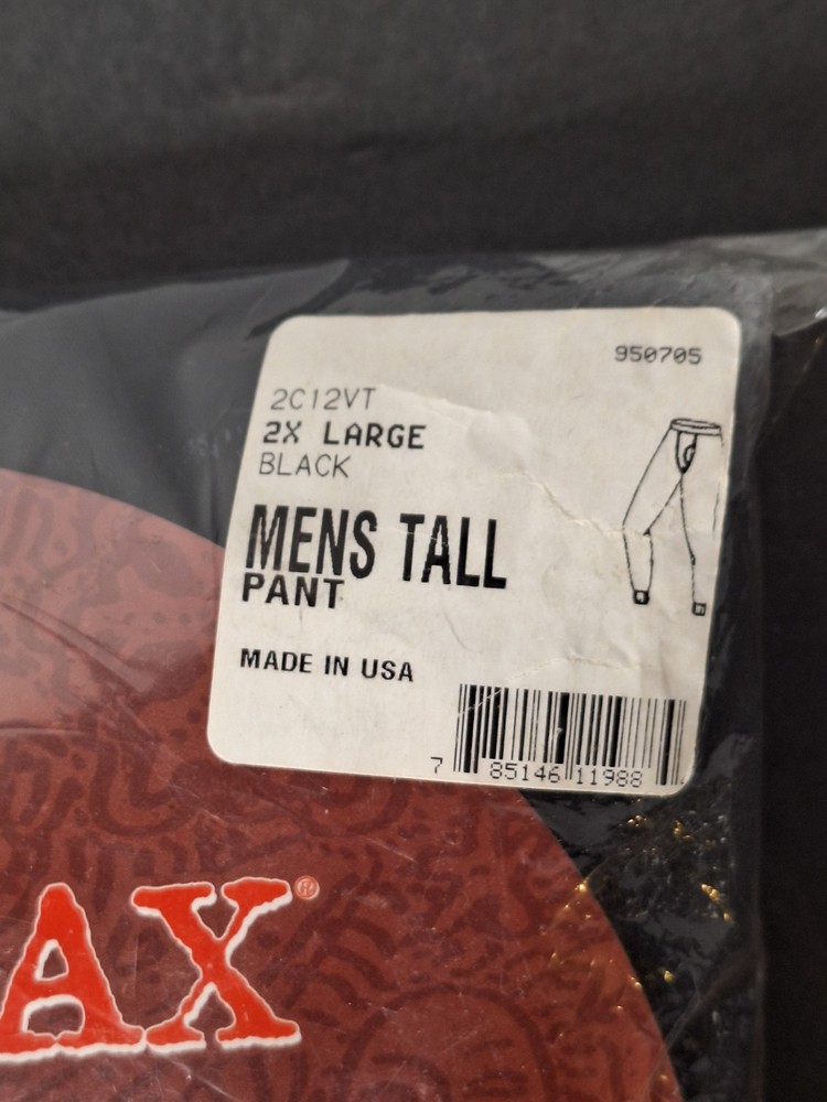 NEW Polarmax Technical Midweight Double Base Layer Pants Black 2XLarge