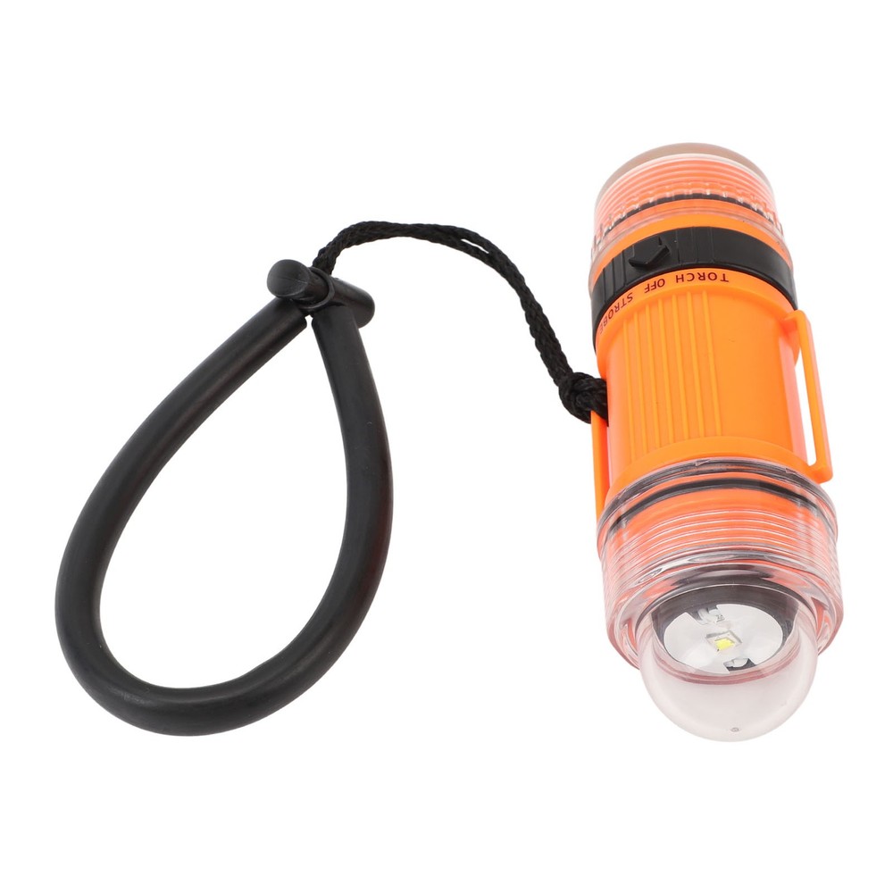Waterproof Dive Strobe Flashlight High Brightness LED For Underwater Advent RAVV