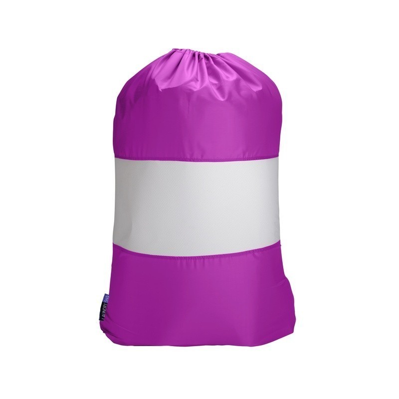 Sanitized Laundry Bag W/ Mesh Window Drawstring Locking Closure Travel Dorm Use