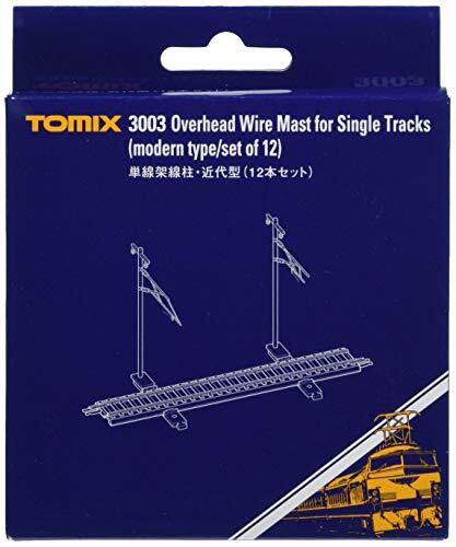 TOMIX 3003 Overhead Wire Mast for Single Tracks Modern Type/12-Piece Set Hobby