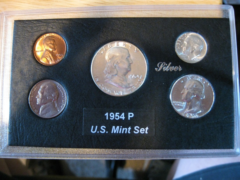 1954 P US Mint Set Silver Brilliant Uncirculated!