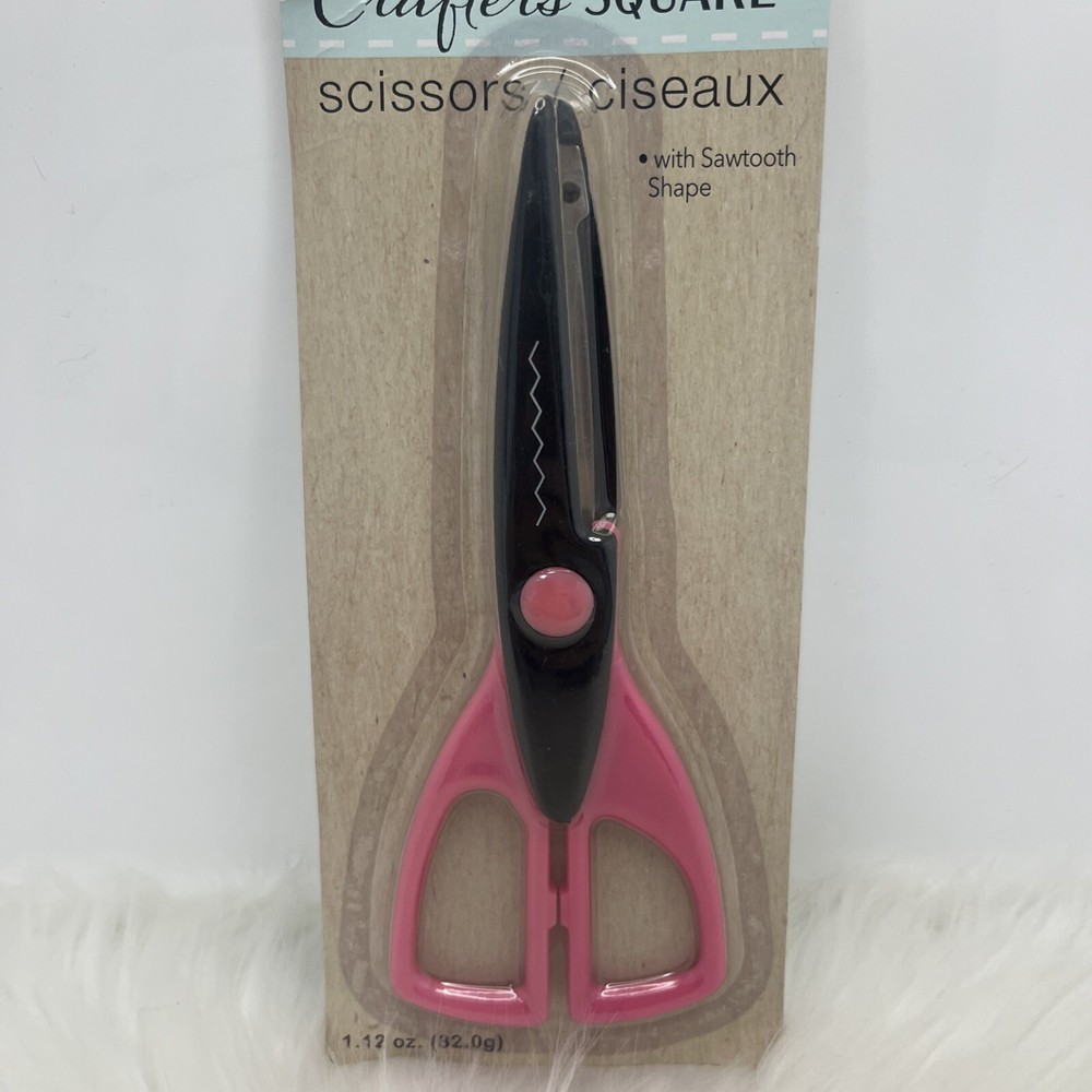 Crafter's Square Scissors - Pink New