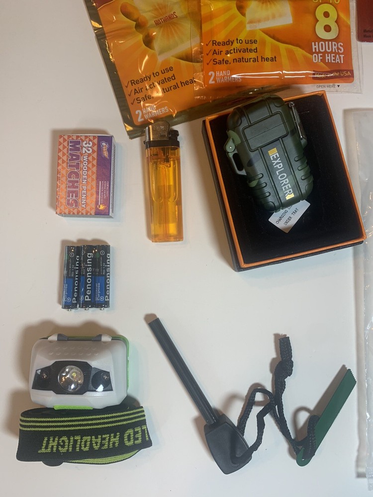 Emergency Survival Cold Weather Survival Kit Bug out Bag NEBO Tools