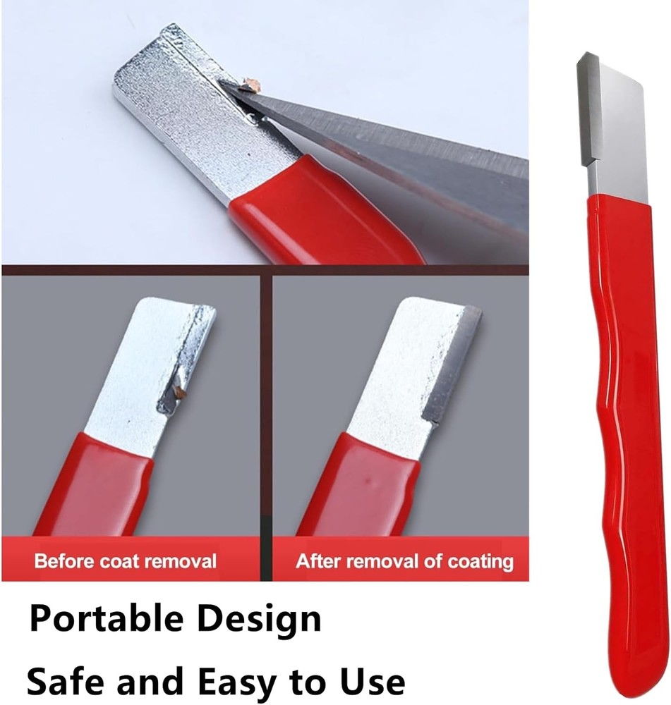 2 Pcs Scissor Sharpener Pruning Tool Sharpener, Garden Tool