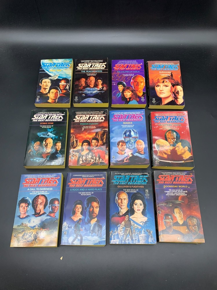 Star Trek The Next Generation Book Lot 1-46 (Missing Only 3)