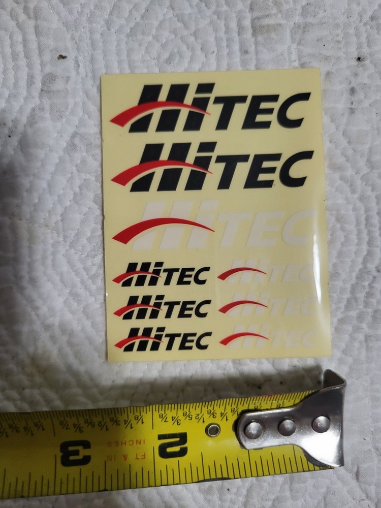 Hitec Decal Sheet