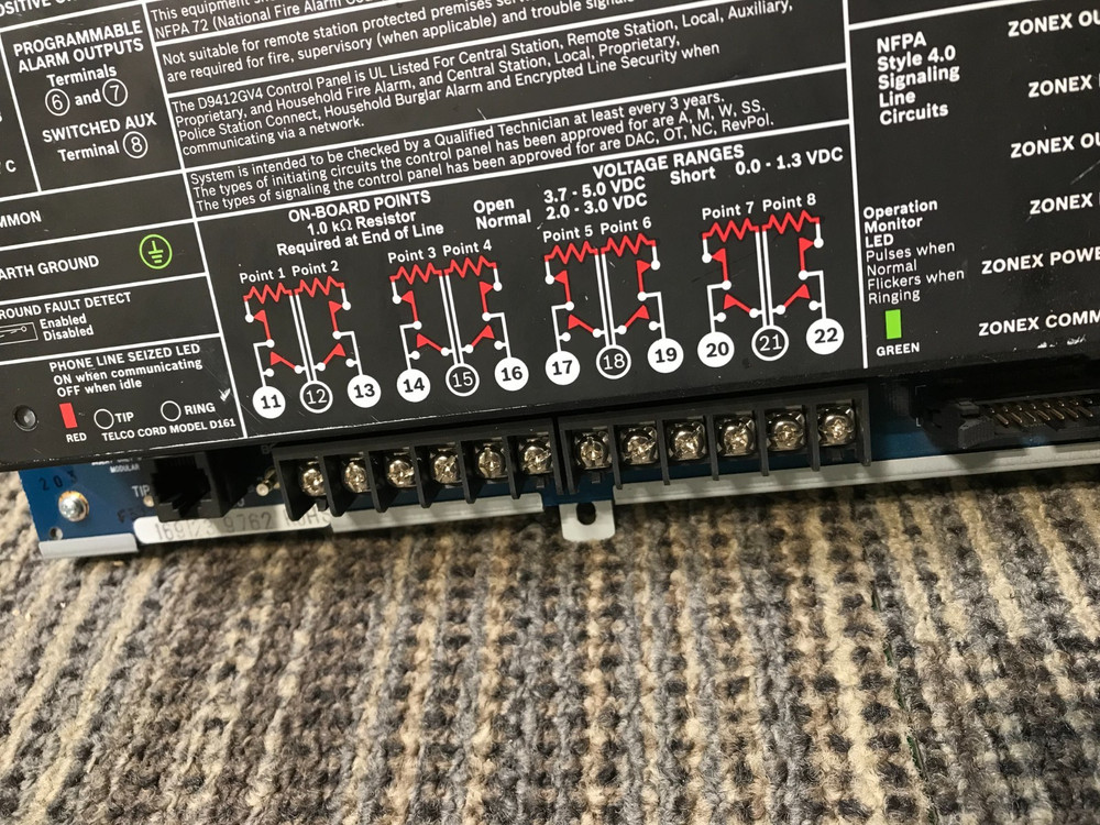 Bosch D9412GV4 GV4 Alarm Control Panel - *