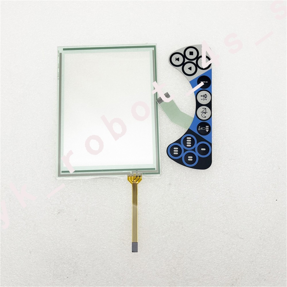 For ABB DSQC679 3HAC028357-001 robot flexpendant keypad membrane+touch panel new