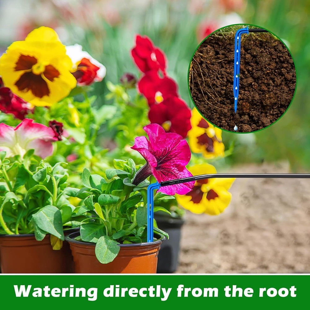 Solar Drip Irrigation Kit, Automatic Solar Drip Irrigation System for Plants