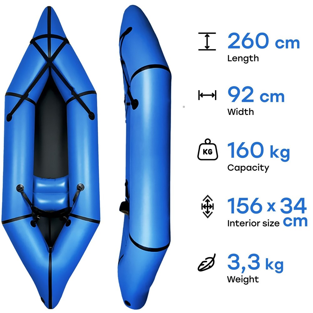 Pack raft / Bikeraft / Kayak