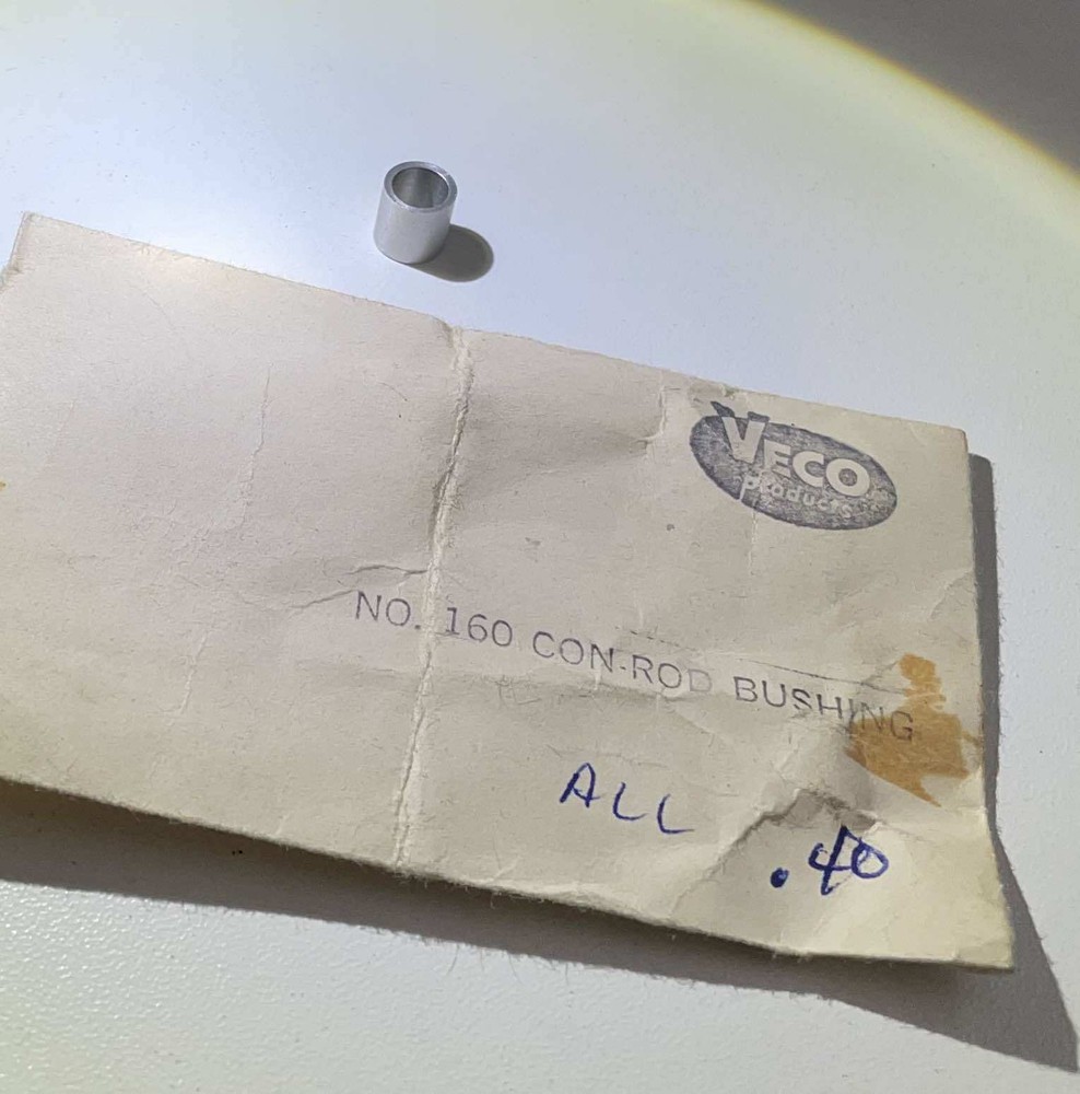 Veco Conrod Bushing #160 for Model Engine Motor - New in Packet