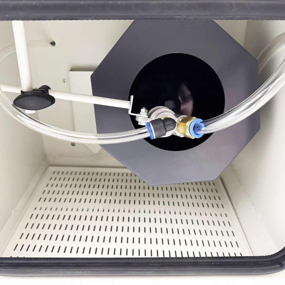 110V Automatic Power Sandblaster Lab Equipment Sandblasting Machine 100W