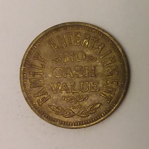 Laser Park Arcade Game Token 24mm
