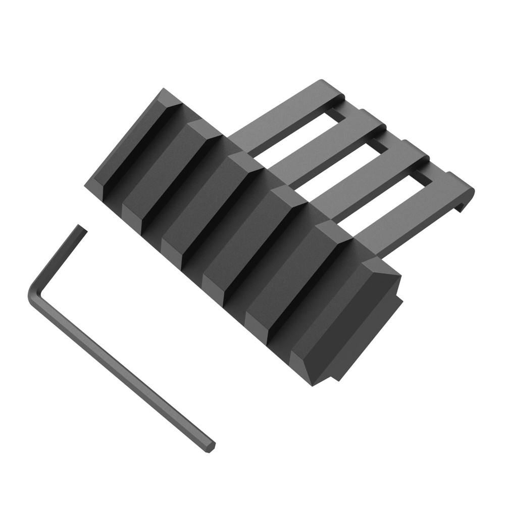 45 Degree Angled Offset Skeleton Side Rail Scope Accessory Sight Mount US SELLER