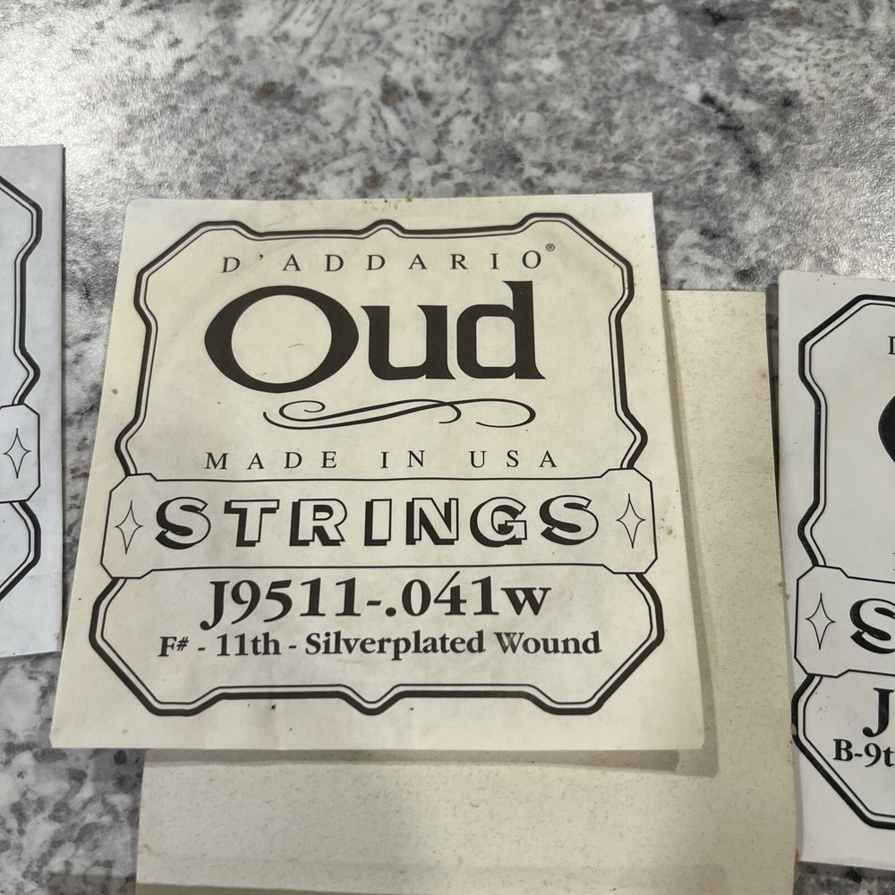 D'Addario EJ95 Oud 11-String Set