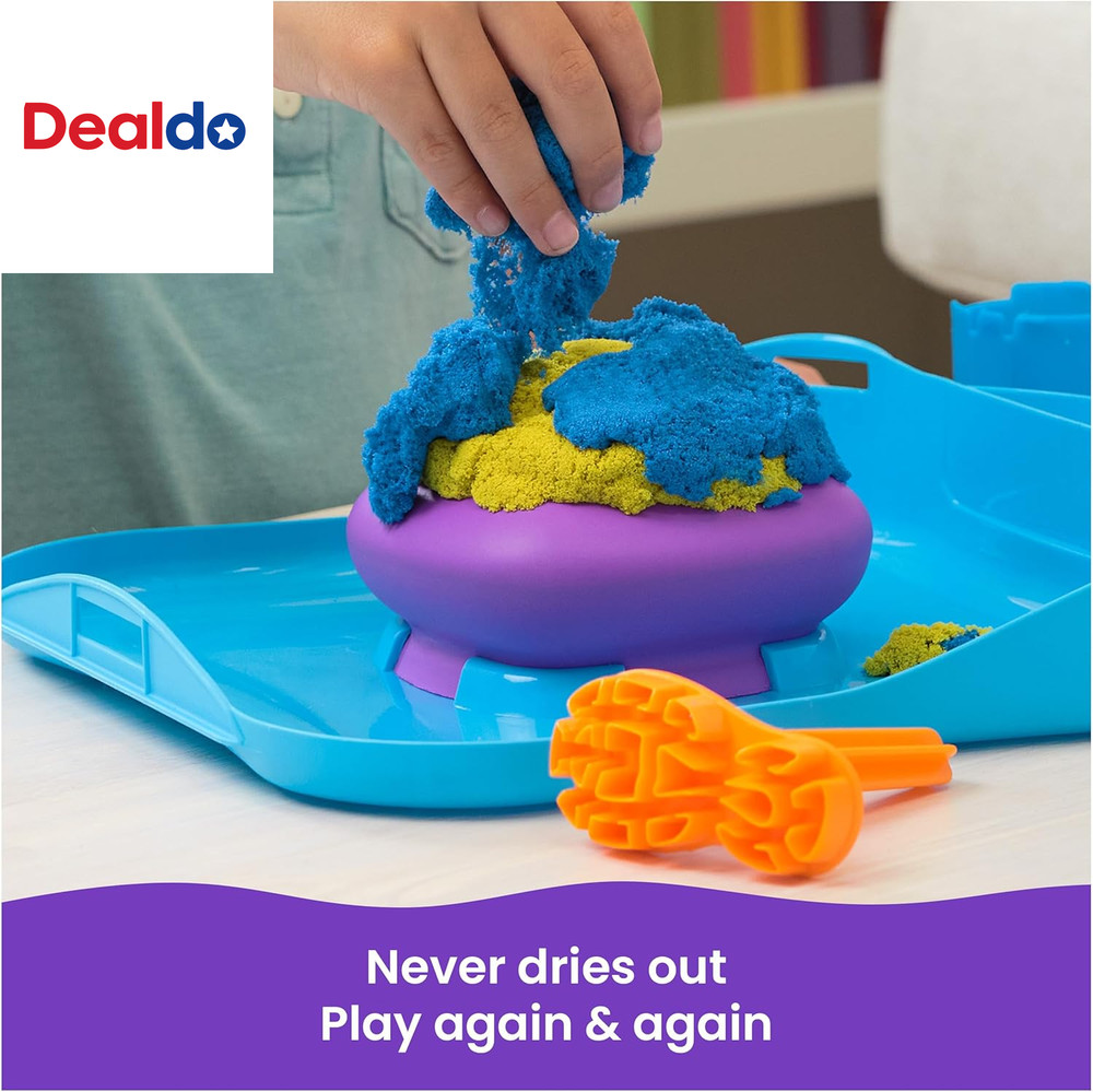 , Squishmotion, Easter Basket Stuffers, Includes 1Lb Moldable Play Sand, Stamper