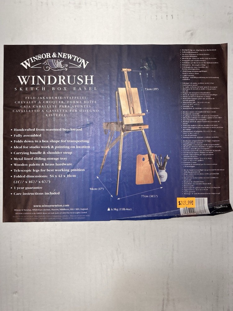 Vintage Winsor & Newton Windrush Easel