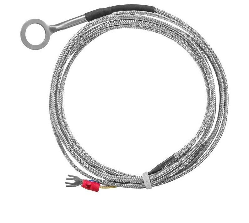 14mm Hole Ring Head Washer Thermocouple High Temperature K Type Sensor Probe