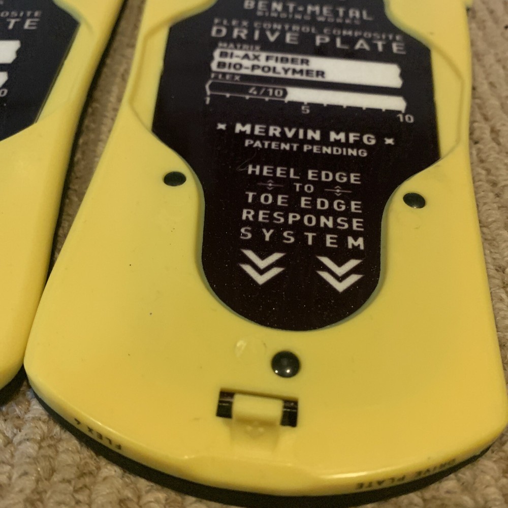 Bent Metal Binding Works Snowboarding Flex Control Composite Drive Plate