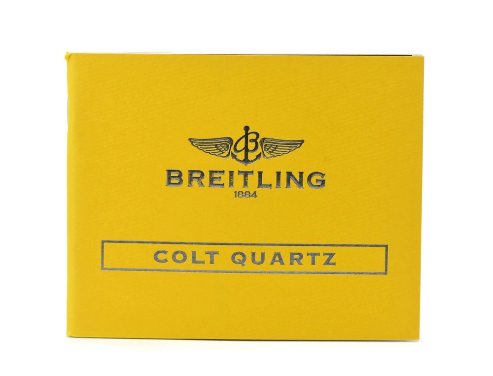 Breitling Colt Quartz Booklet Manual