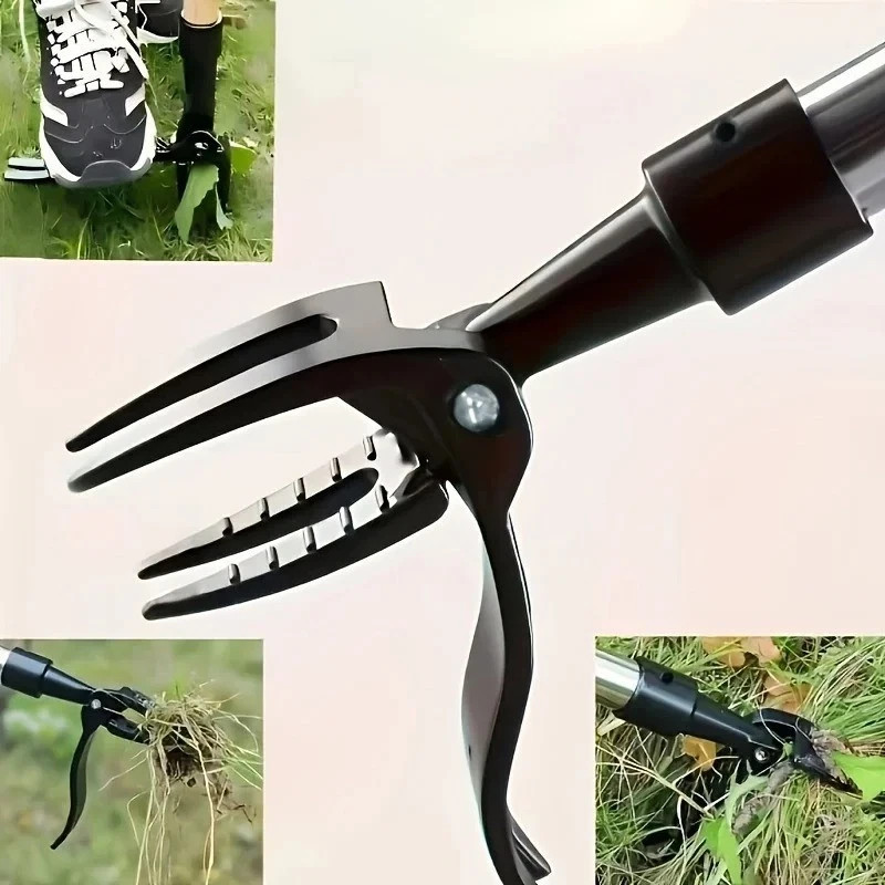 Manual Stand Up Weeder Puller Weed Claw Grass Root Remover Garden Tool Head
