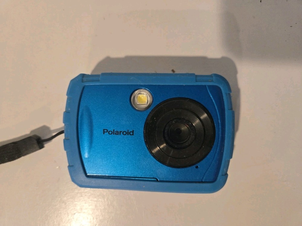 Poloroid Mini Camera Teal Used Untested Condition