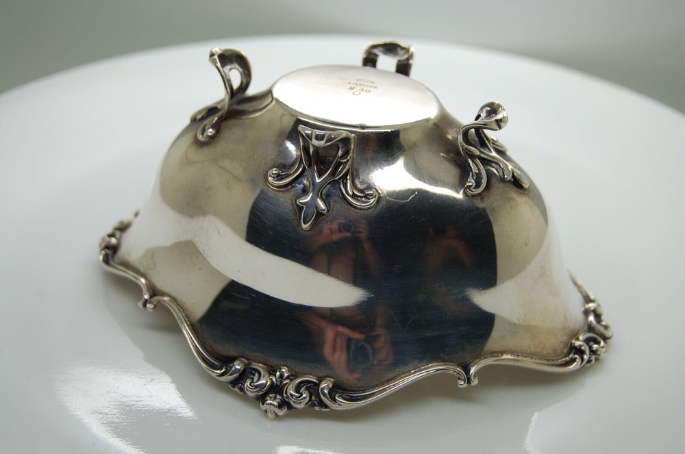 VINTAGE 925 STERLING SILVER CANDY BOWL