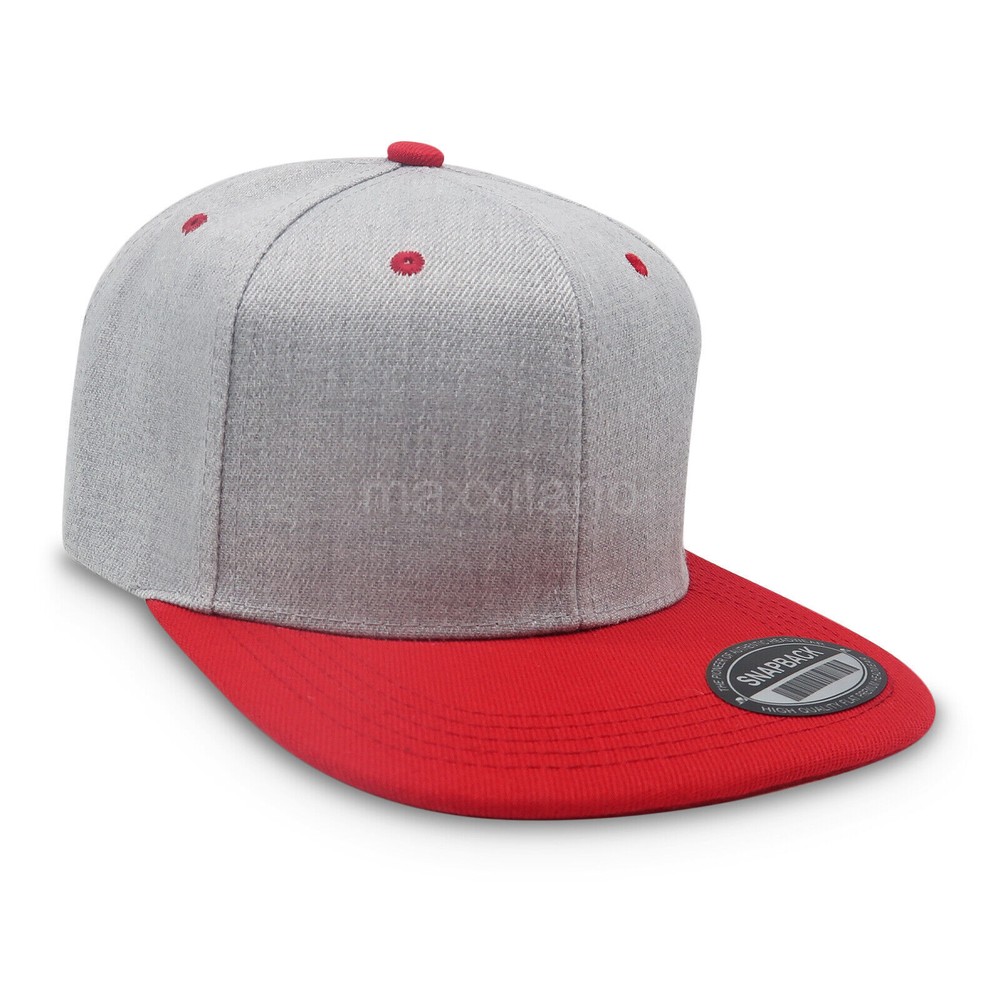 Snapback Hat Solid Baseball Cap for Men Plain Adjustable Blank Hats Lot Classic