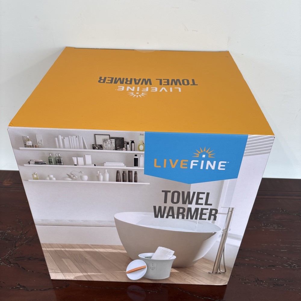 Livefine Towel Warmer Intertek NIB