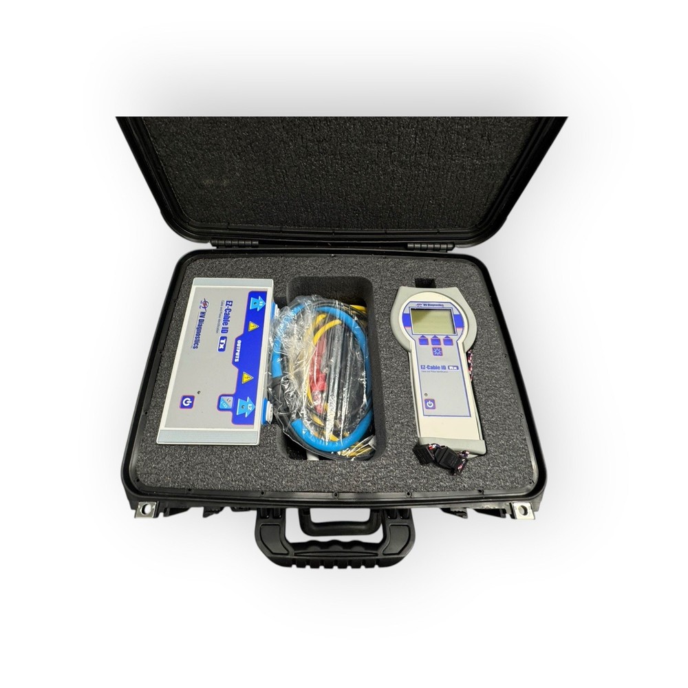 EV Diagnostics EZ Cable ID System – Complete Kit w/ Case – Excellent Condition
