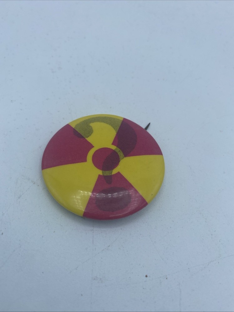 VTG Anti Nuclear Environmental Ecology protest button Pin 2”