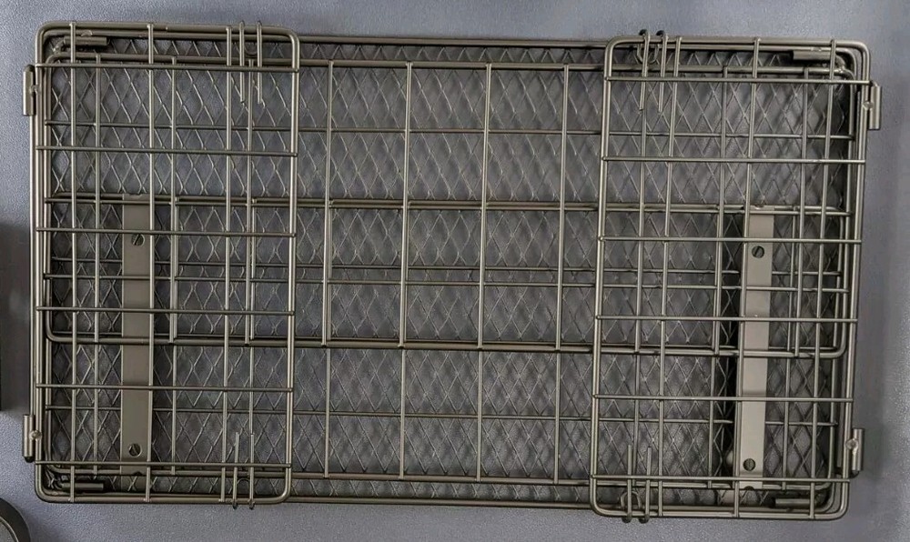 Set Of 2 ZeroPone Black Metal Poolside Baskets