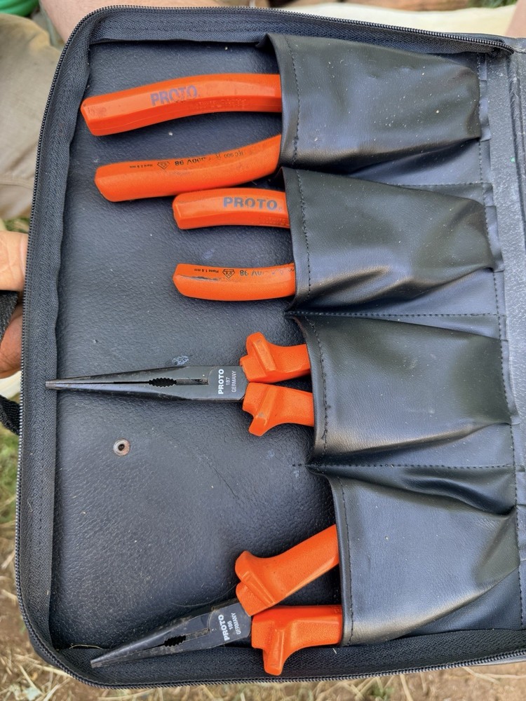 Proto tools 1000v insulated tools - 9 Pc Set