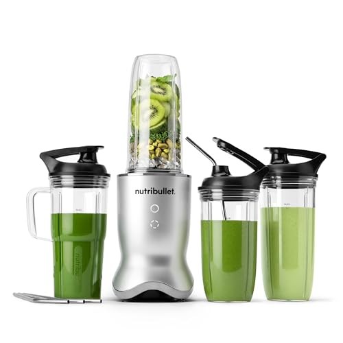 NUTRIBULLET ULTRA PERSONAL BLENDER, DELUXE VERSION, 32 OZ - SILVER