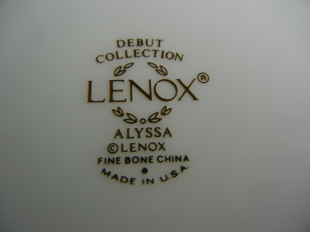 Lenox Alyssa 10 3/4" Bone China Dinner Plate(s)