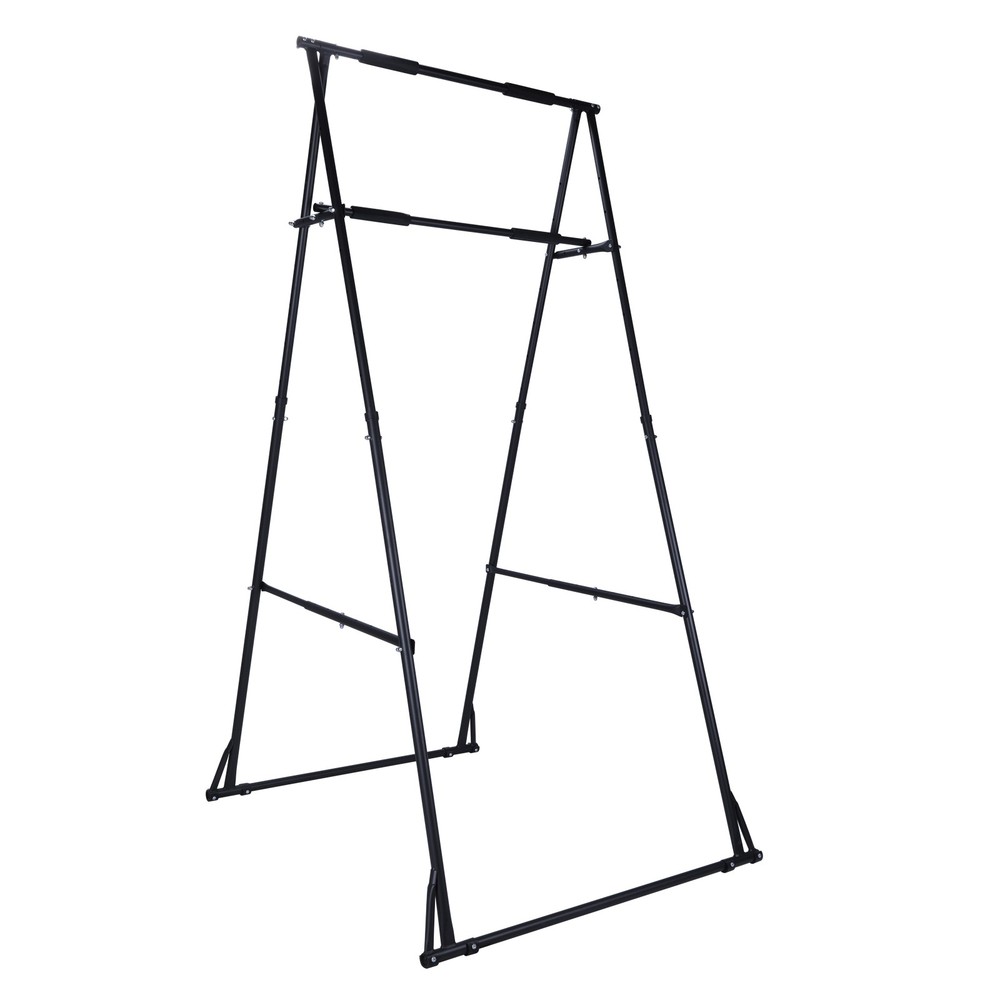 Foldable Free Standing Pull Up Bar Stand Adjustable Pull Up Station for Home Gym