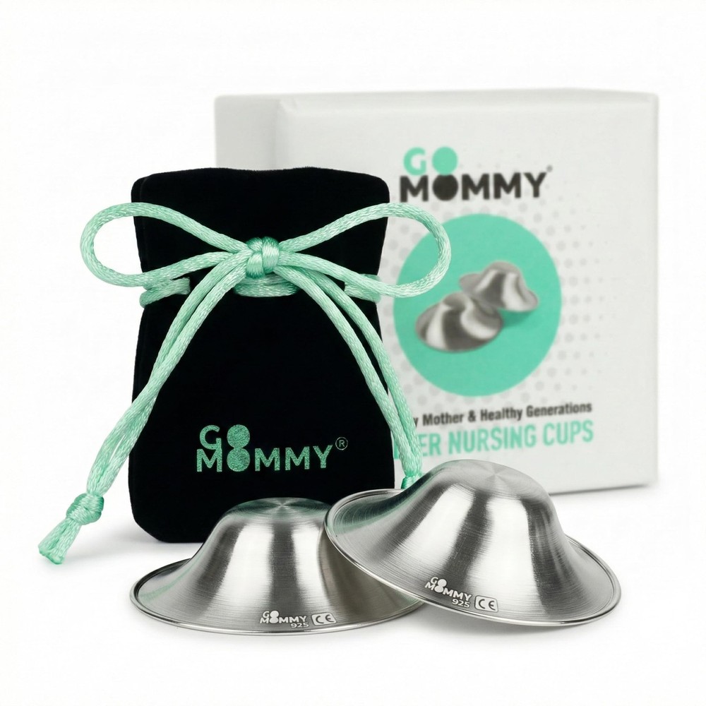 Silver Nipple Shields for Breastfeeding Newborn & A Breastfeeding Essential b...