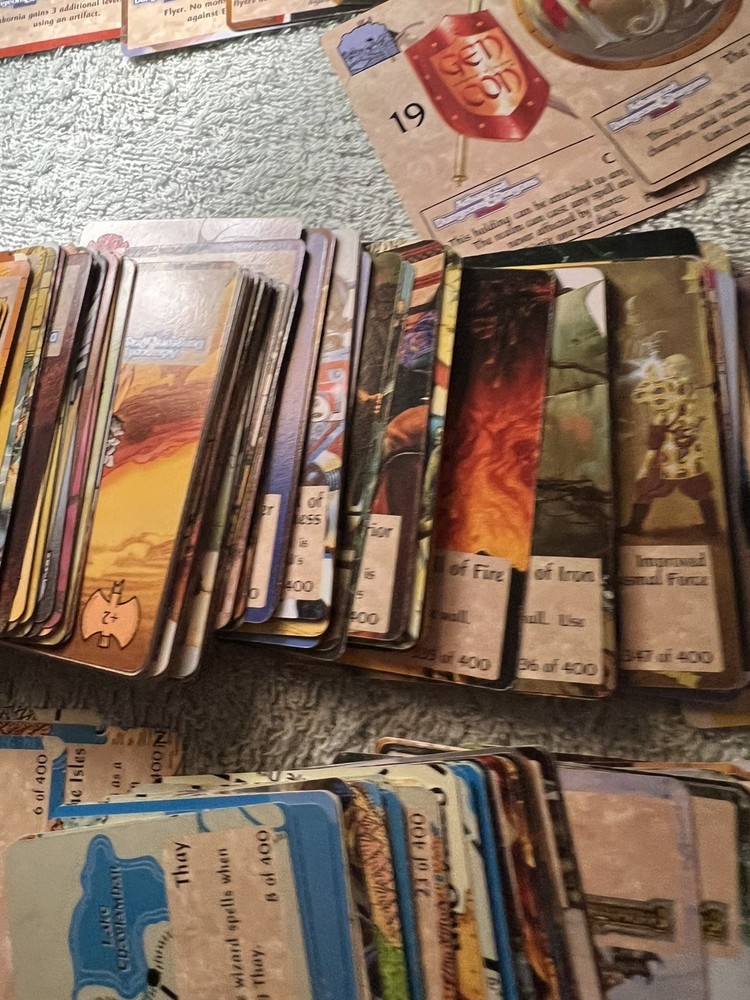 Spellfire Complete 1st Edition Chase & Complete Base Set & promo- 428 Cards read