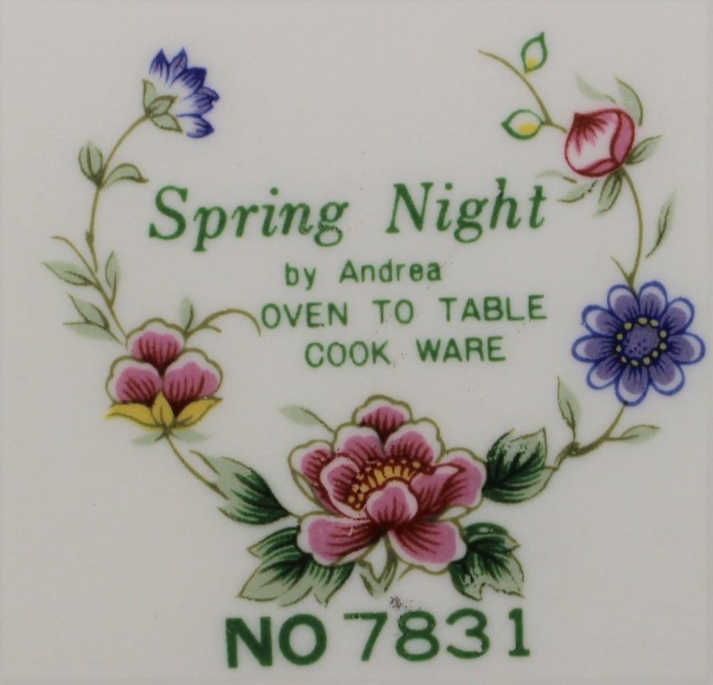 Sadek SPRING NIGHT Rectangular Baker GOOD CONDITION