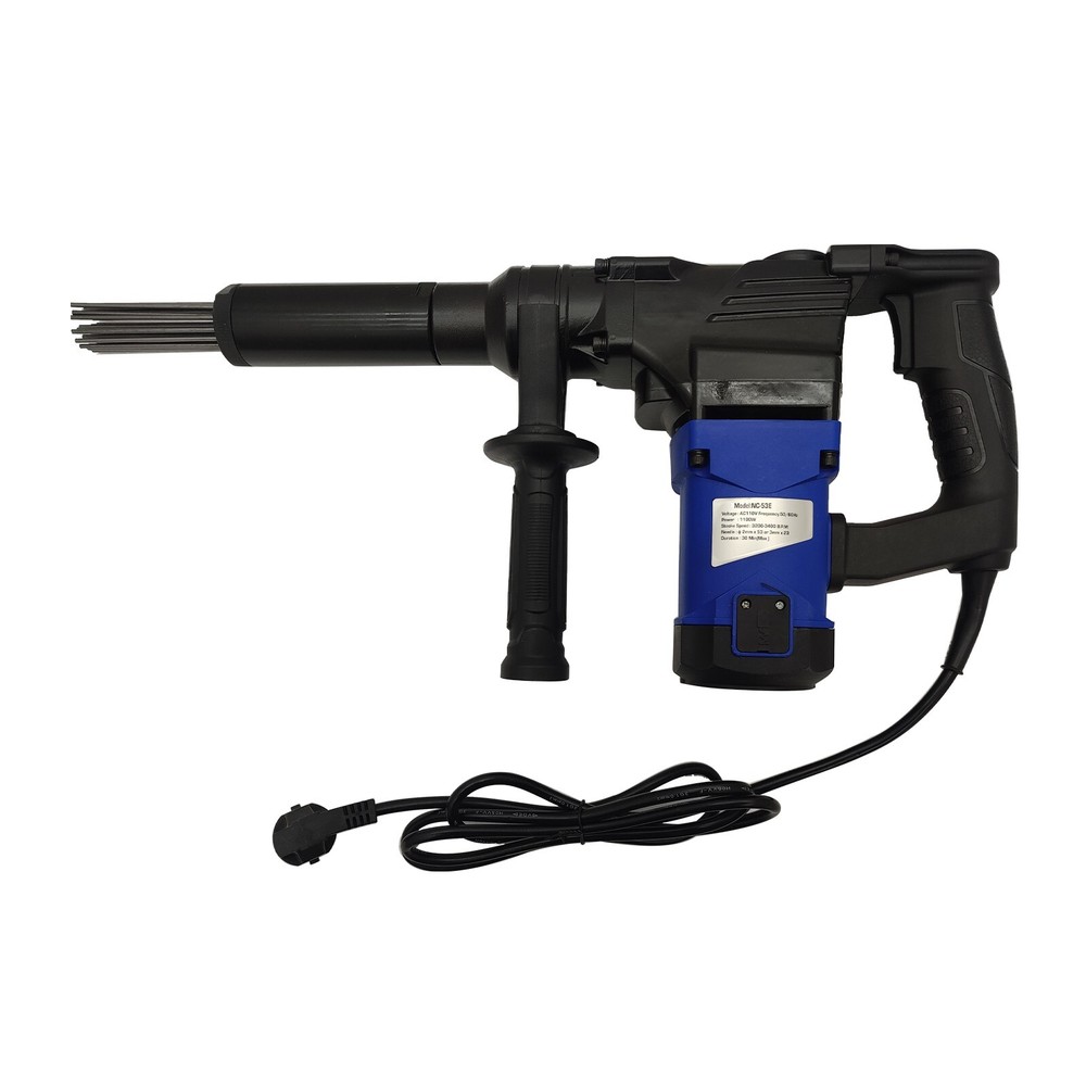 110V Electric Needle Derusting Gun Hand-Held Rust Removal Needle Scaler