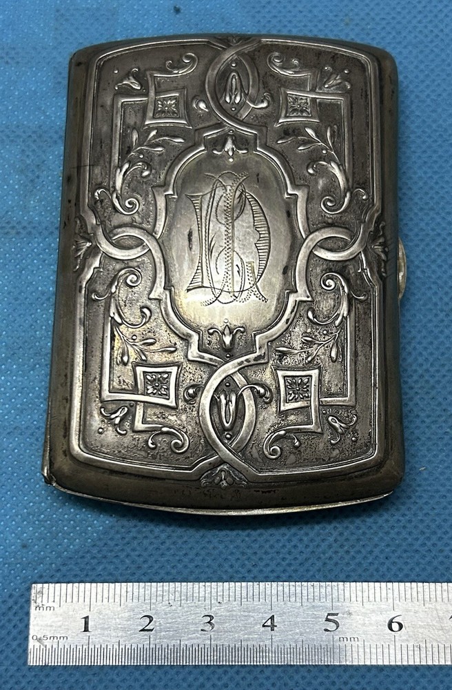 GERMANY SILVER CIGARETTE CASE !!
