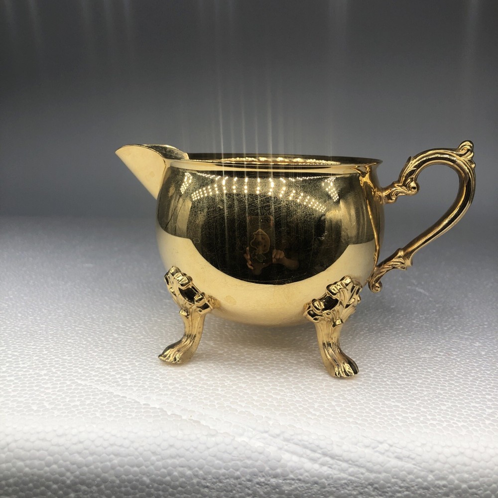 Sheridan 24k Gold Electroplated Creamer