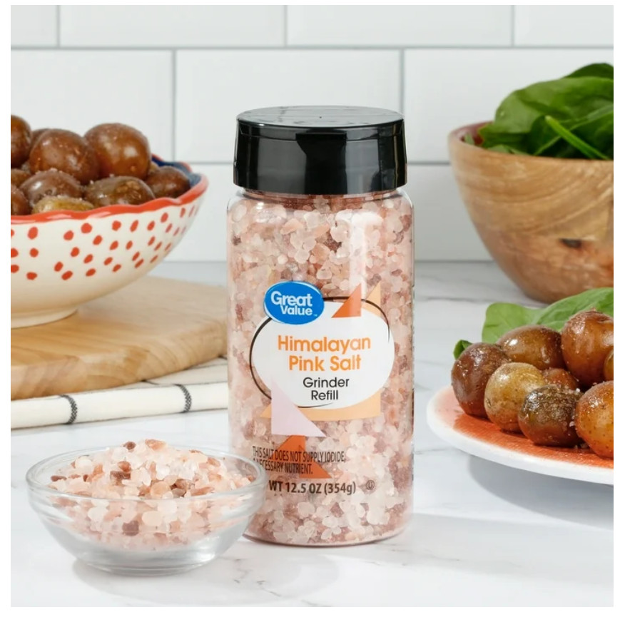 Great Value Himalayan Pink Salt Grinder Refill, 12.5 oz