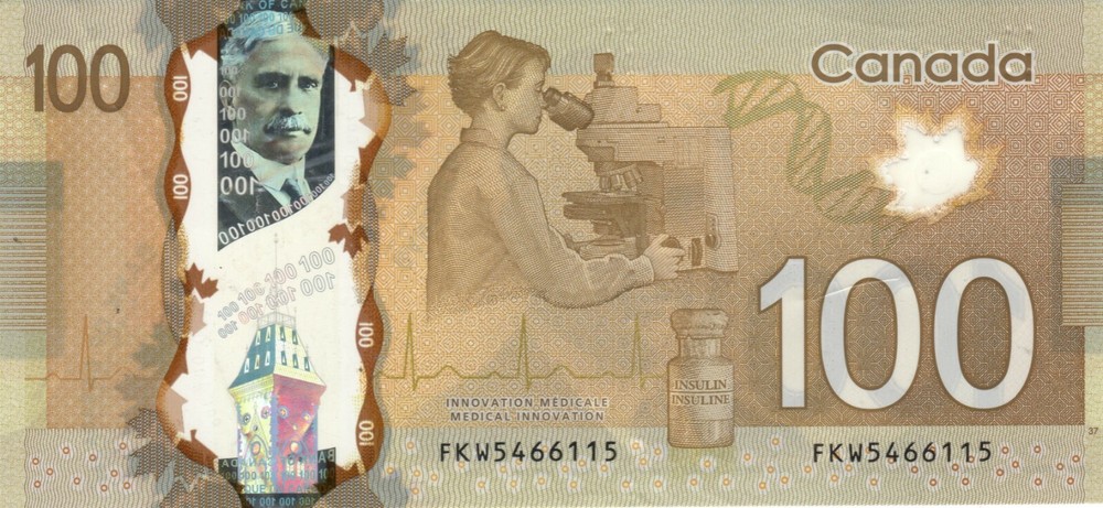 Canada 100 Dollars