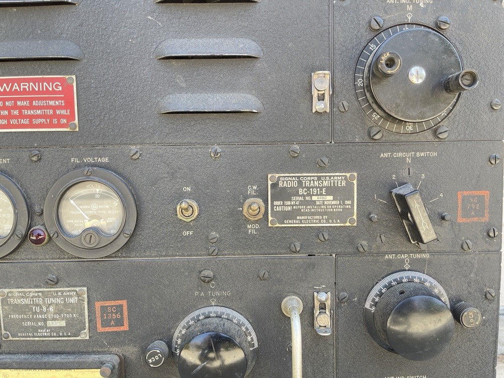 BC-191-E HF Transmitter