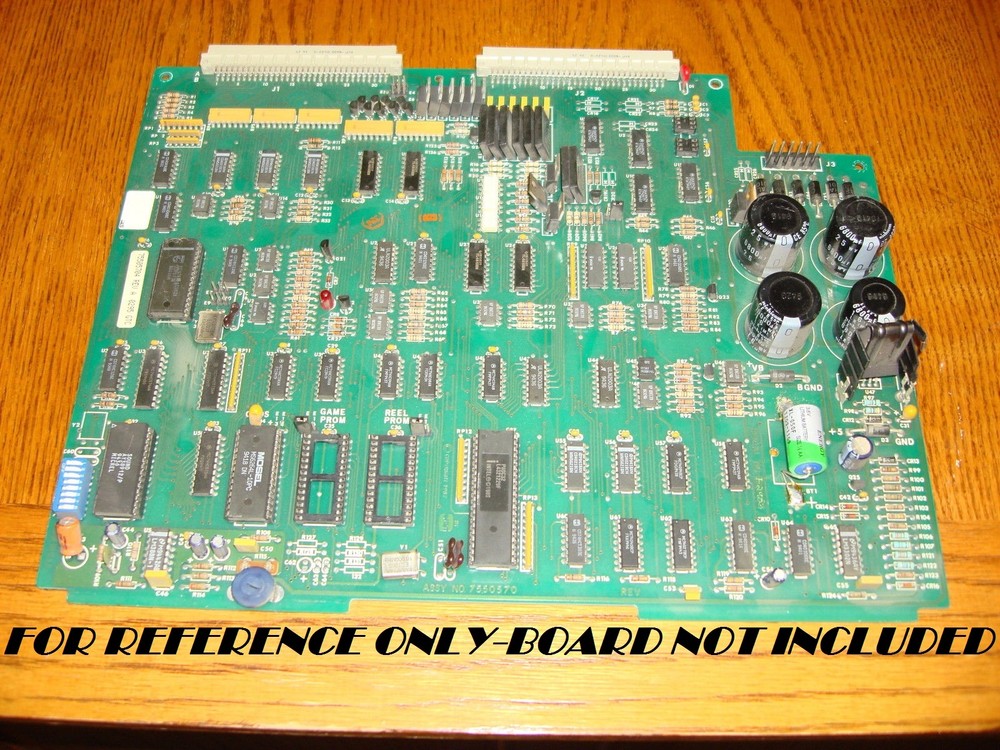 IGT S+ S-Plus Slot machine RAM & BV Bill Validator clear set chips &instructions